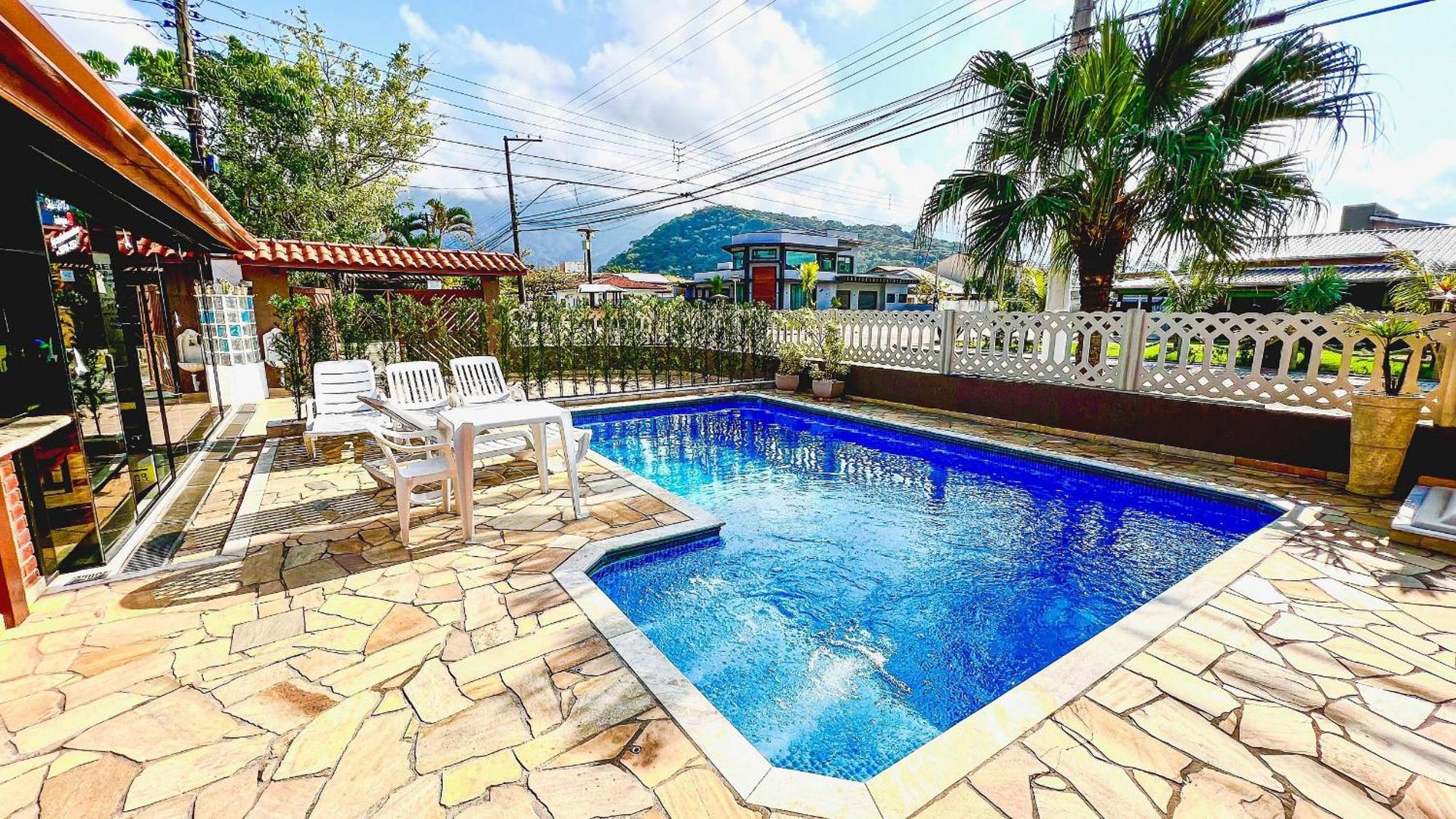 Praia/Piscina Com Hidro /Pebolim/Sinuca E Wi-Fi Caraguatatuba Zewnętrze zdjęcie