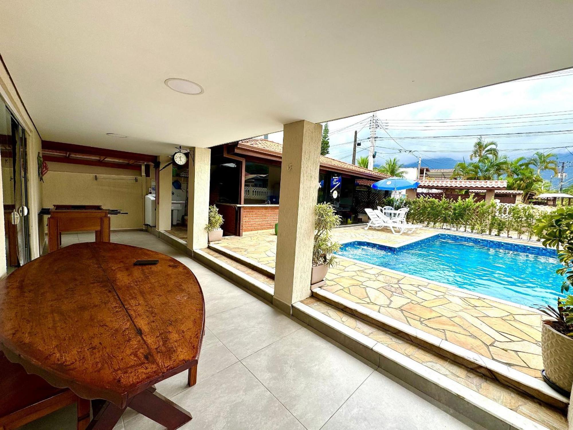 Praia/Piscina Com Hidro /Pebolim/Sinuca E Wi-Fi Caraguatatuba Zewnętrze zdjęcie