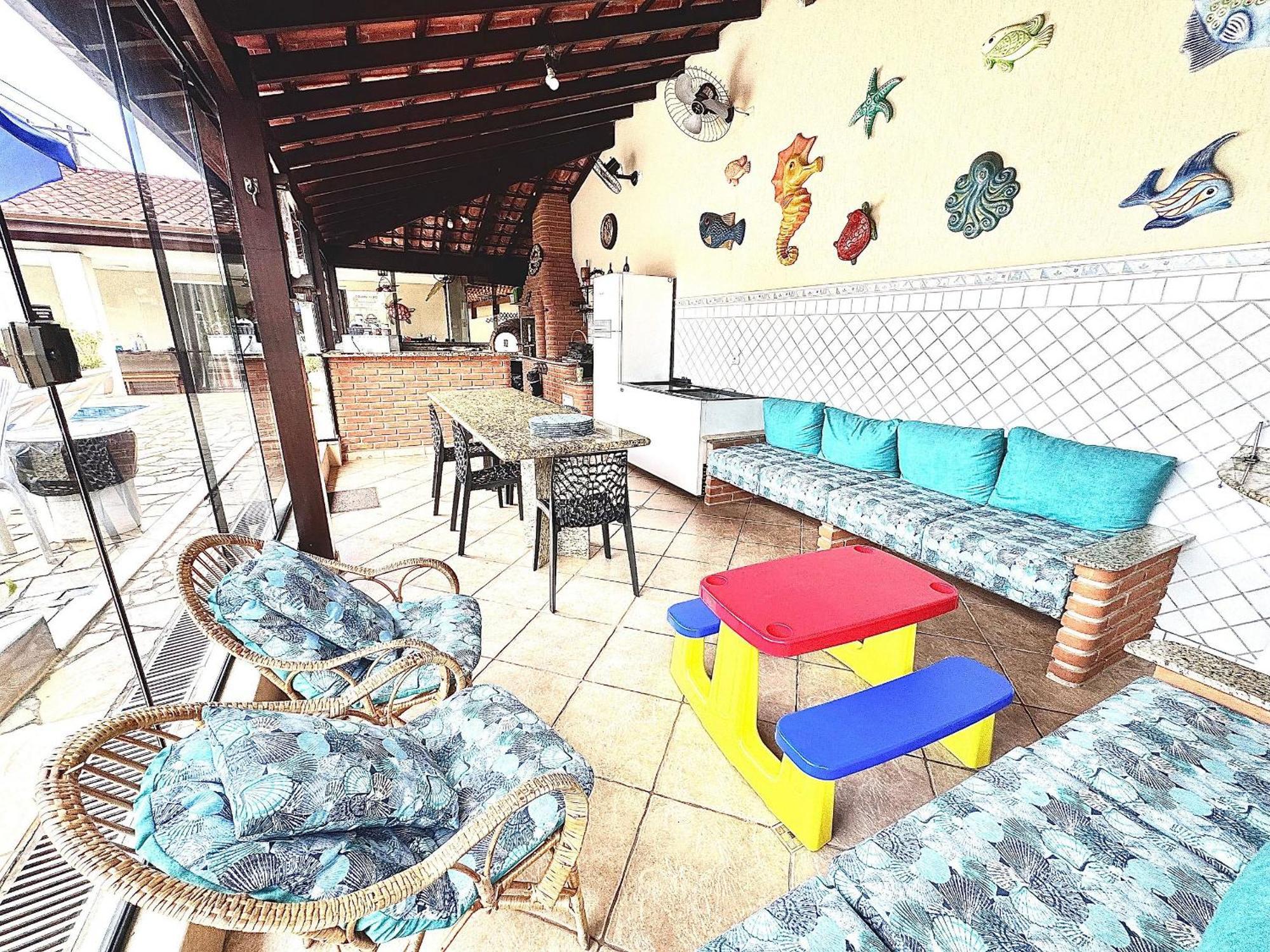 Praia/Piscina Com Hidro /Pebolim/Sinuca E Wi-Fi Caraguatatuba Zewnętrze zdjęcie